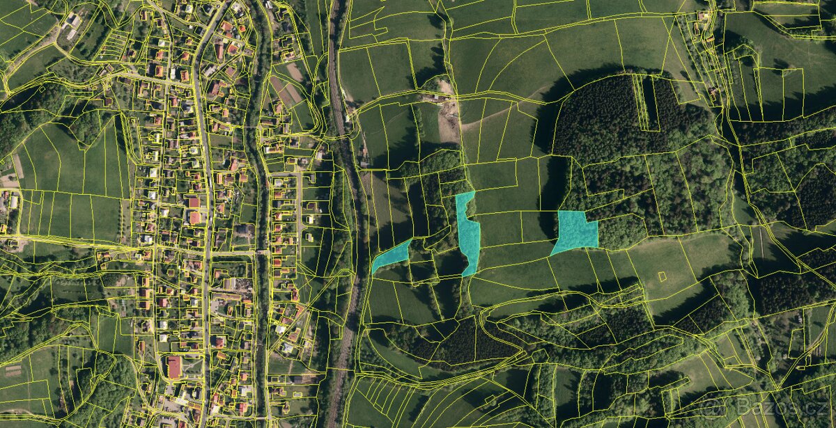 Prodám pozemky v k.ú. Valašská Polanka - 5