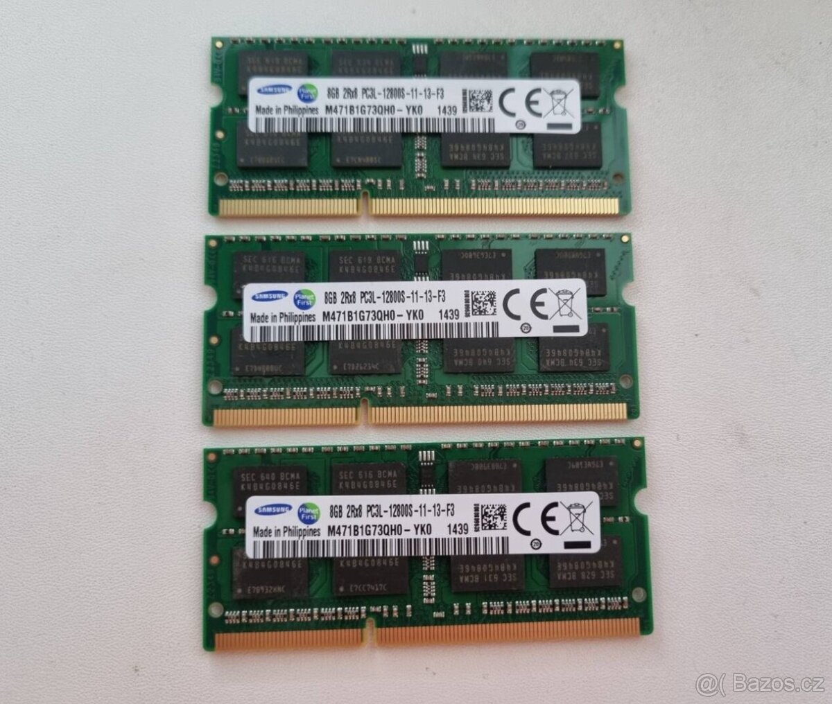 8GB DDR3L RAM SAMSUNG - nová 1600MHz 12800s - 5