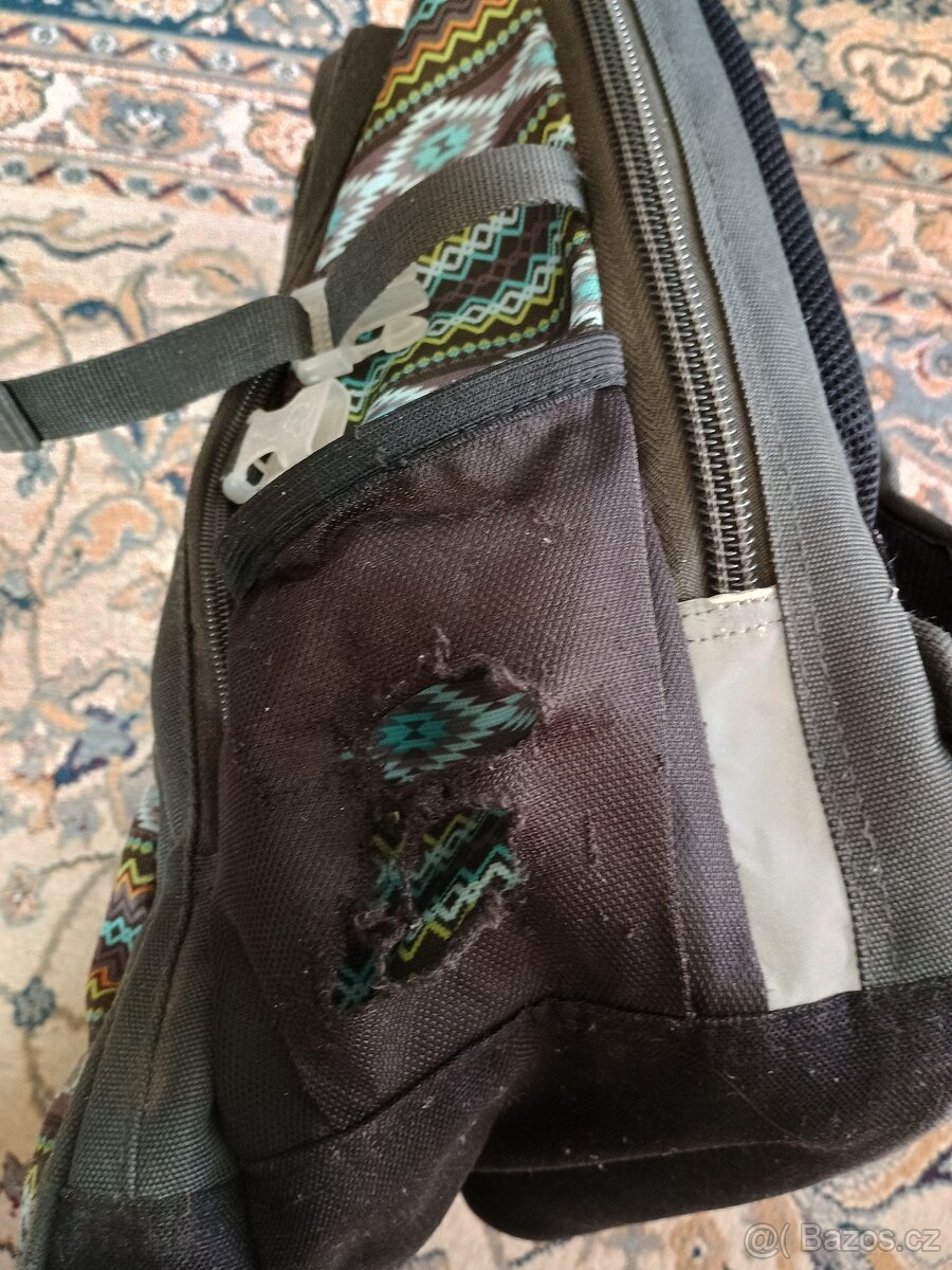 Studentský batoh Topgal Hit 856 D – Blue – místy onošený - 5