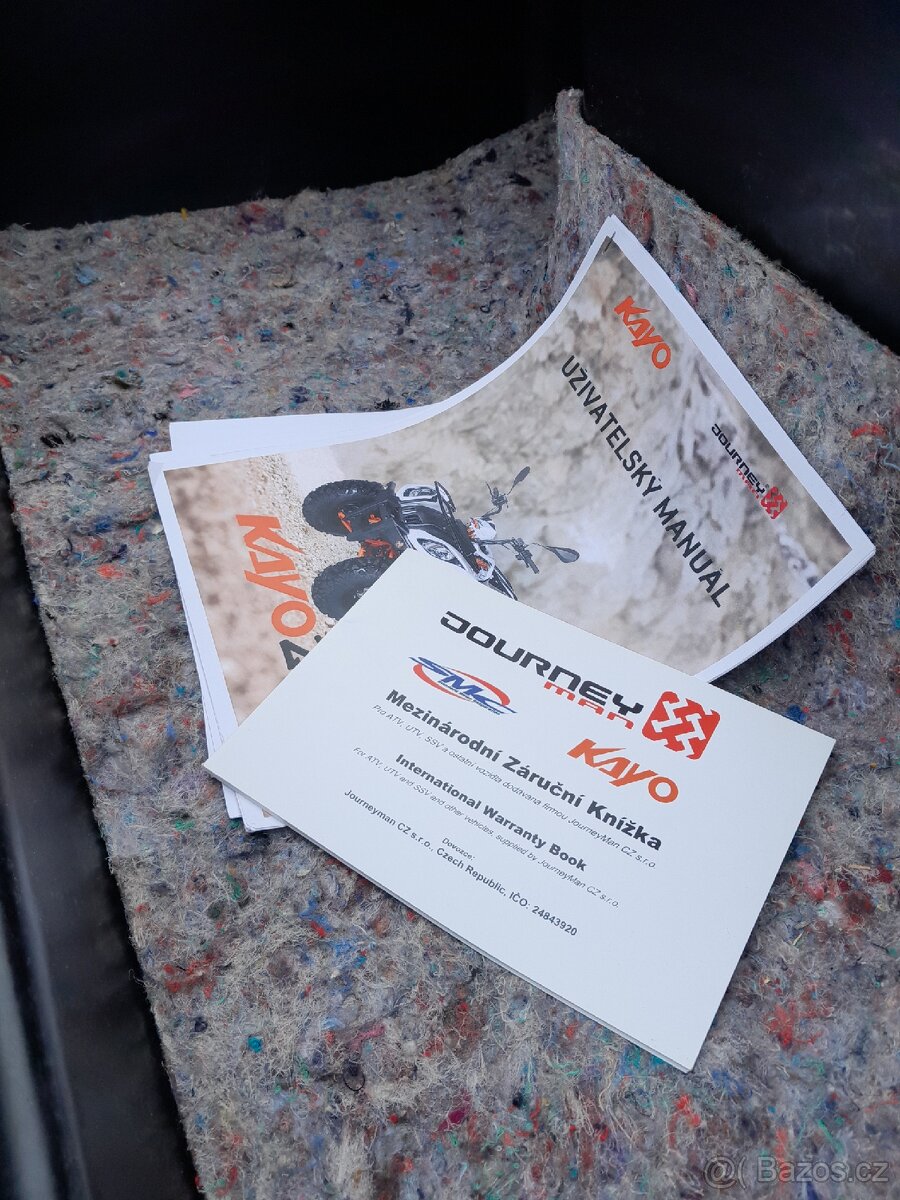 Čtyřkolka Kayo 200-ČR-1majitel