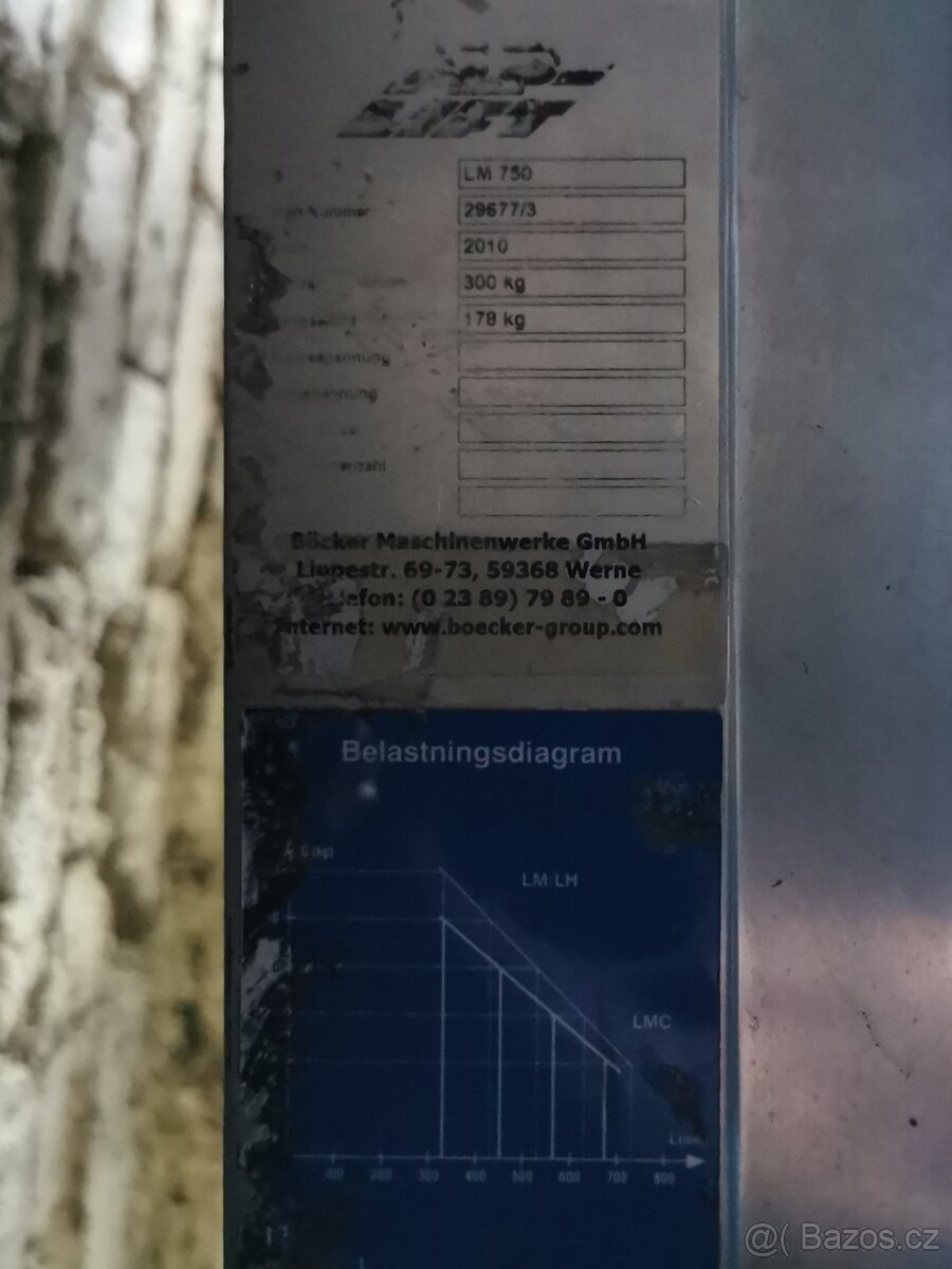 Zvedák – montážní vrátěk – ALP-LIFT LM750 - 5