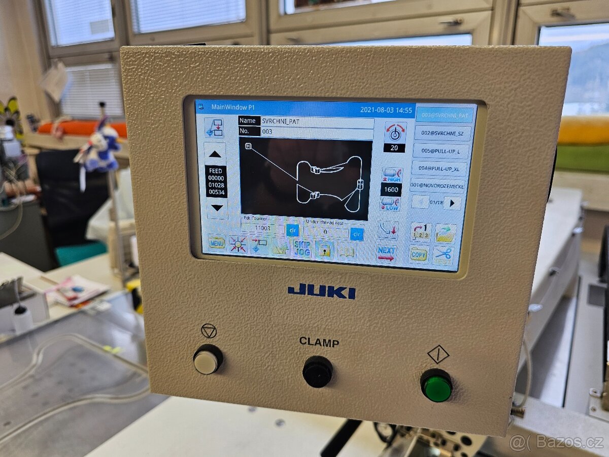 Automatický programovatelný šicí stroj JUKI PS-700 - 5