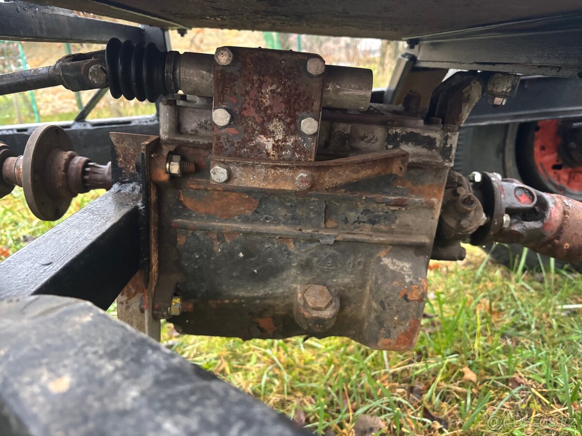 Malotraktor domácí výroby - 5