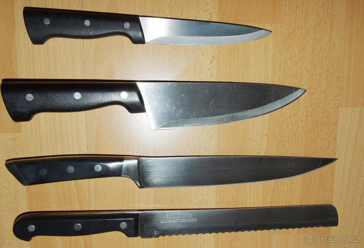 3ks kuchařské nože: AZZA+Homeprofi Tescoma - 5