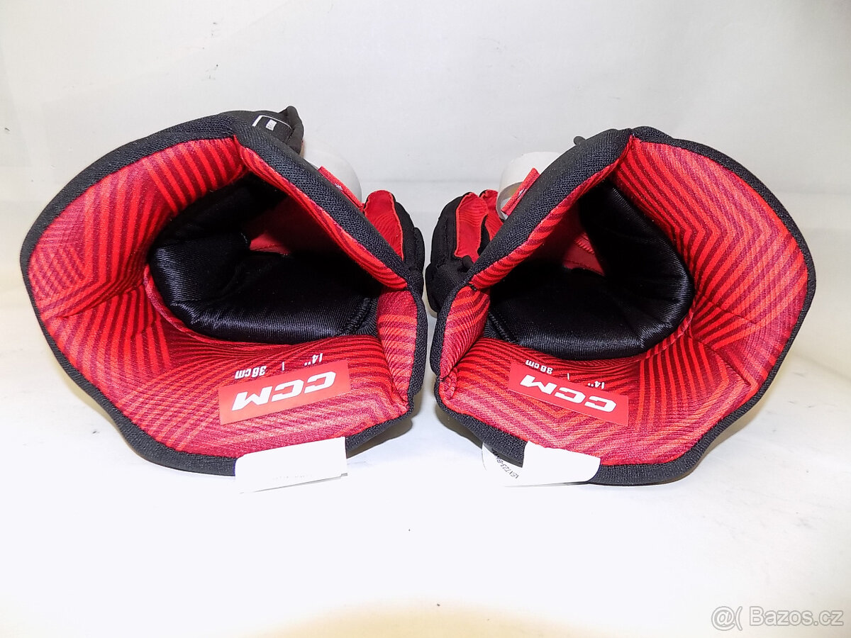 Hokejové rukavice CCM NEXT SR (vel. 14" + 15") -ÚPLNĚ NOVÉ - 5