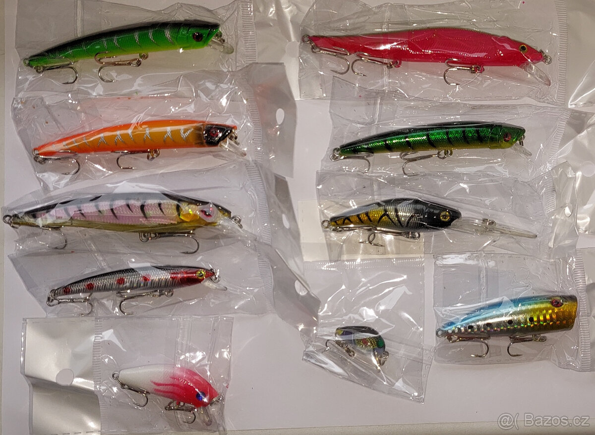 Rybarske potreby - sada mix voblerov - 5