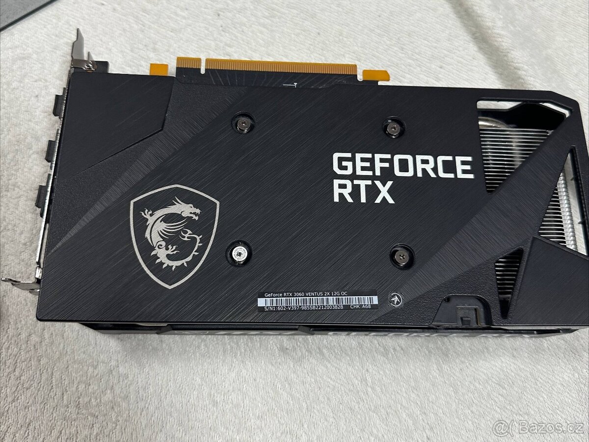 MSI GeForce RTX 3060 VENTUS 2X 12GB OC - Top stav - 5