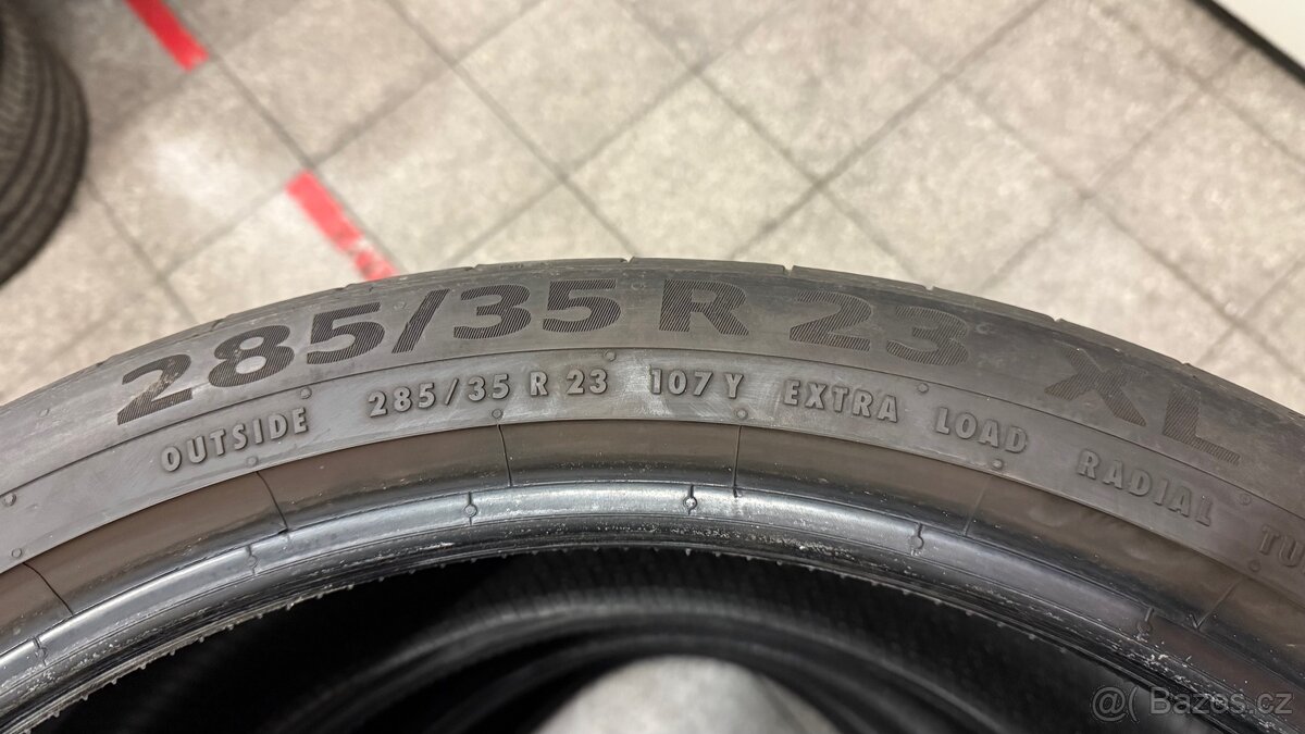 4x letní 285/35/23 Continental - 5