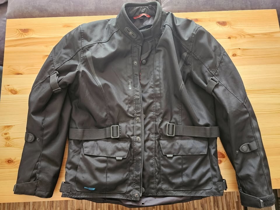 Bunda Ozone a kalhoty Macna na motorku - 5