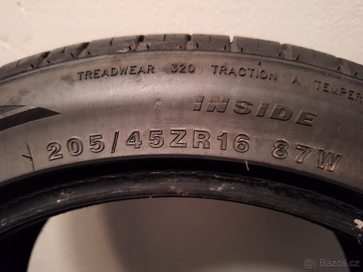 2x Tracmax 2x Driveways lassa 205 45 r16 - 5