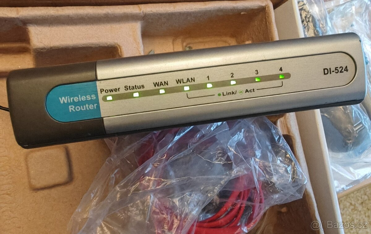 Modem / router D-Link DWL-922 + USB Wireless - 5