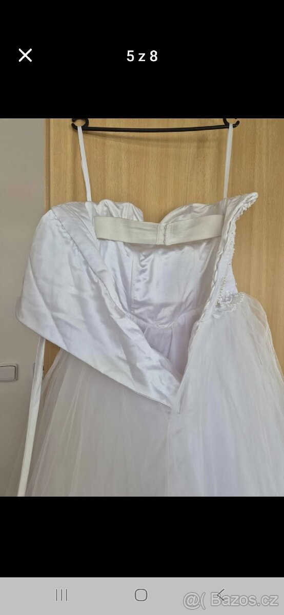 Svatební šaty 38-40 - 5
