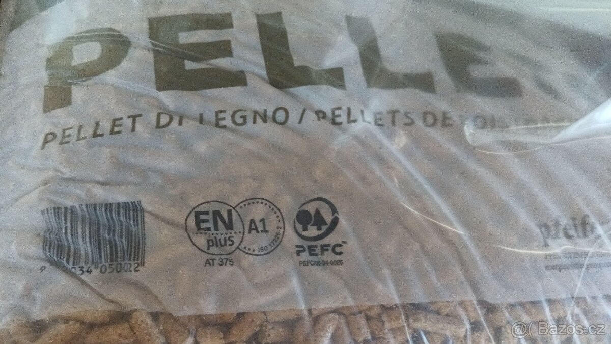 Pelety A1 EN plus - 5