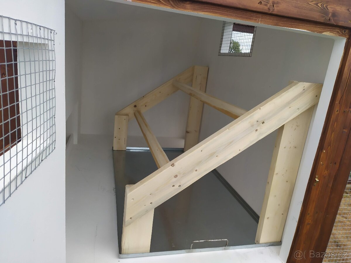 Zateplený kurník + voliéra - 5