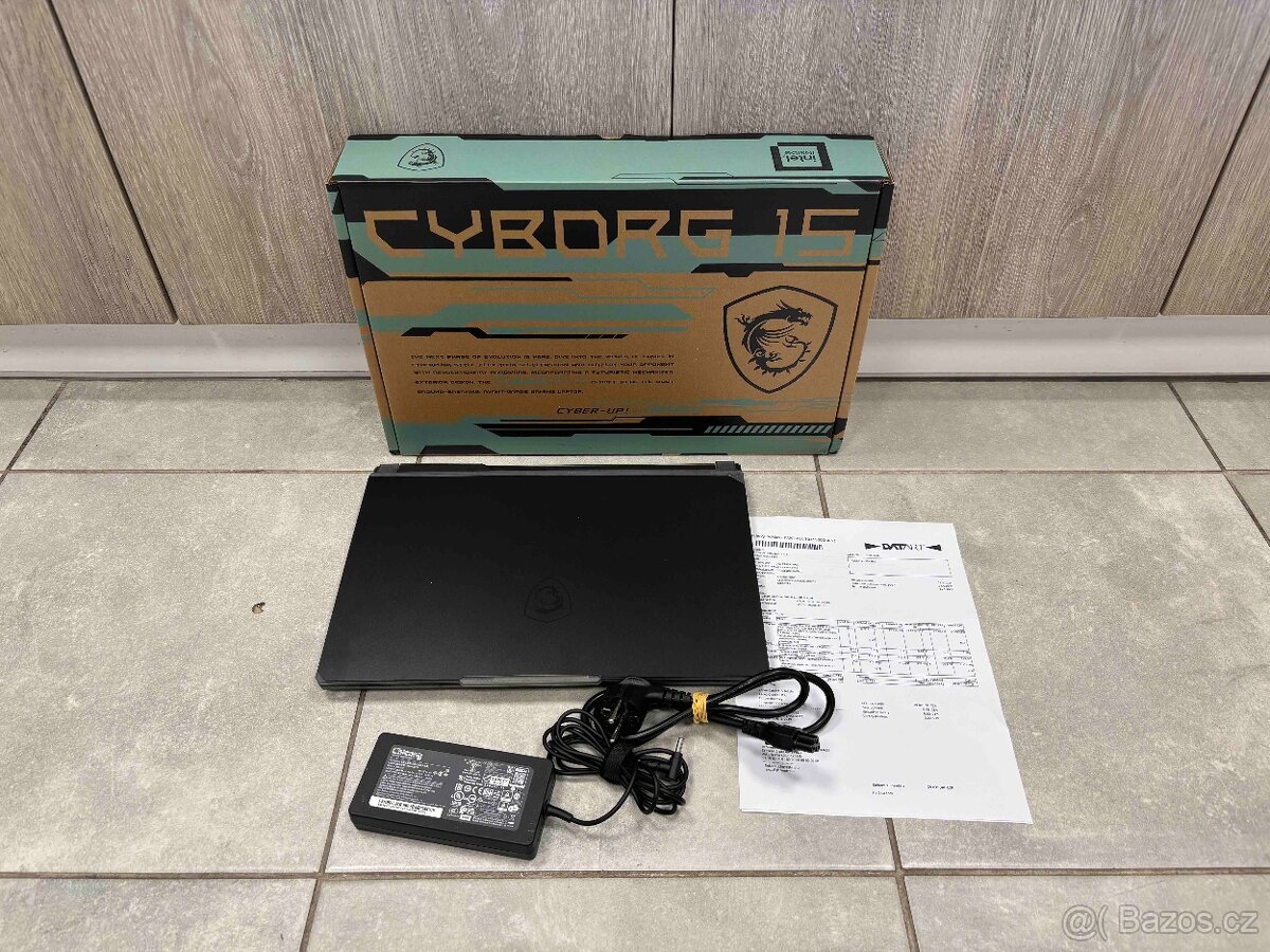 Herní notebook MSI Cyborg 15 A13VF-1091CZ + záruka do 05/27 - 5