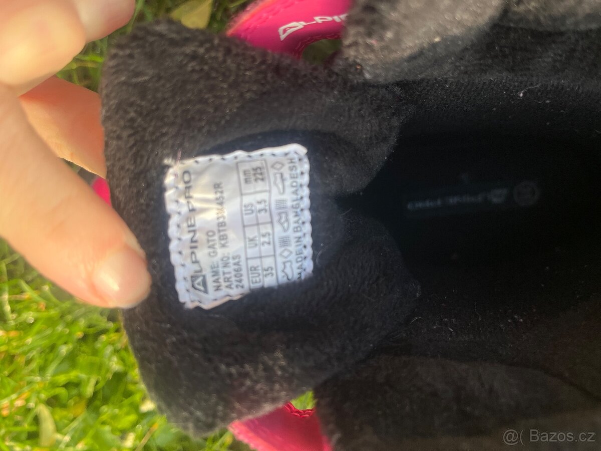 Dívčí sněhule Alpine Pro velikost EU35 - 5