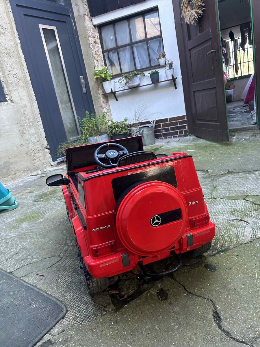 dětské elektrické auto mercedes s dálkovým ovládáním - 5