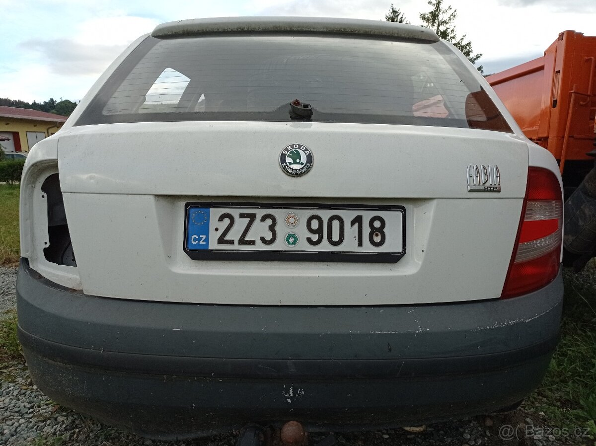 Fabia rv. 05 bez TP vhodná na ND - 5