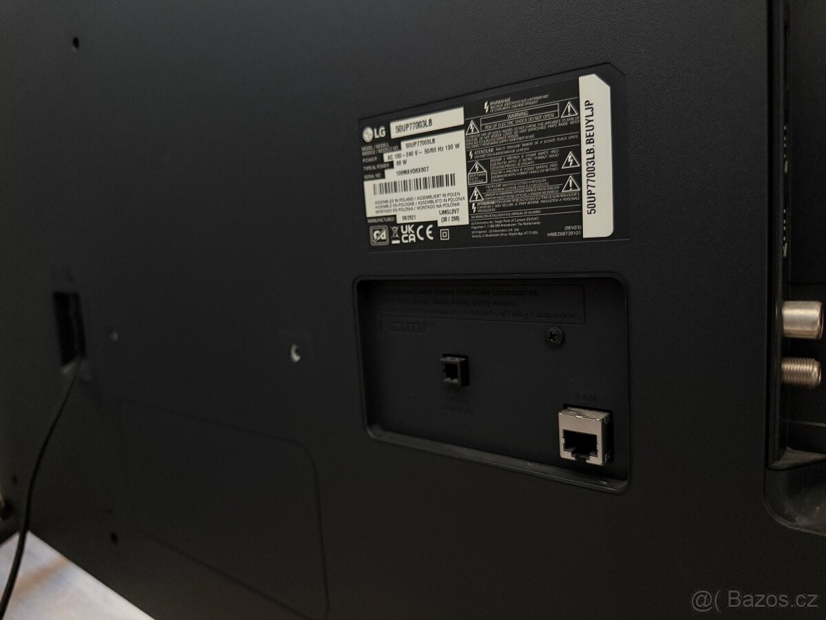 LG TV 50UP77003LB – 4K UHD Smart TV (50") - 5