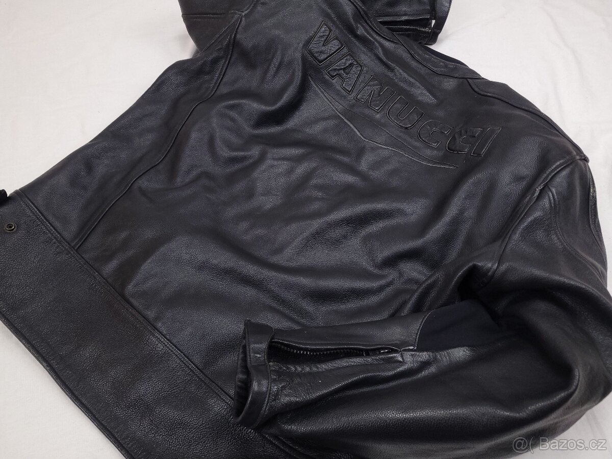 Vanucci ST-1 pánska kožená moto kombinéza 60/56 4XL/2XL - 5