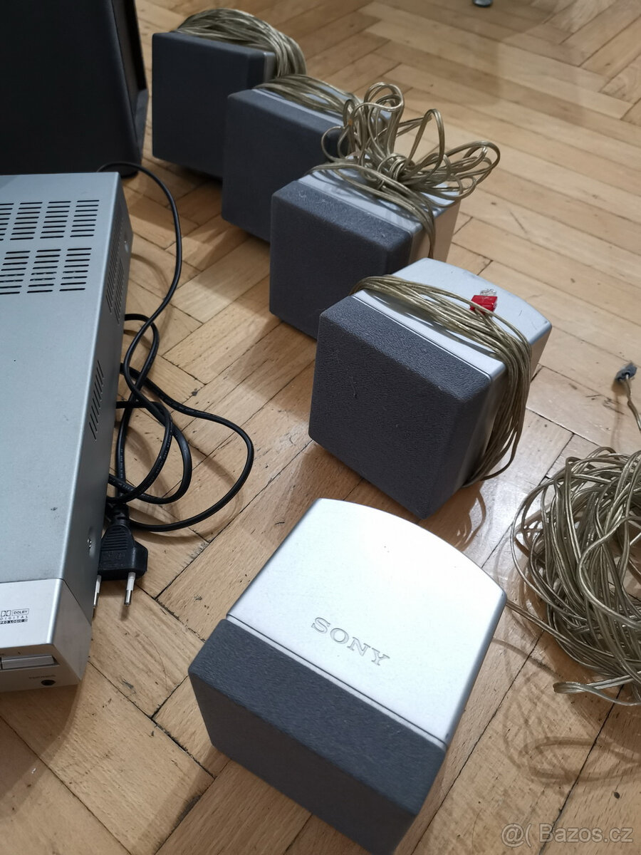 Domácí kino 5.1 Sony DAV-SB100 + 5.1 repro, bez D.O. - 5