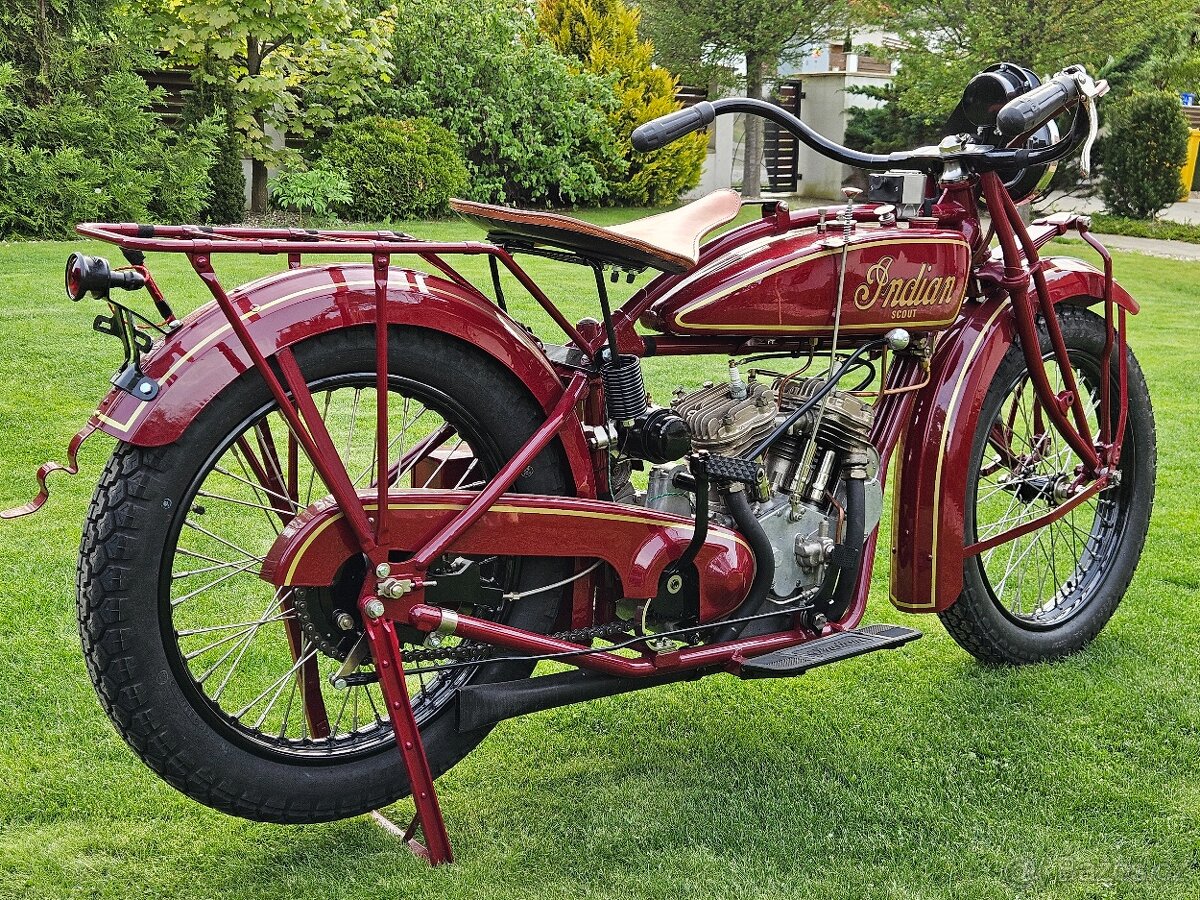 Indian scout 600cm3 ,1927 rok - 5