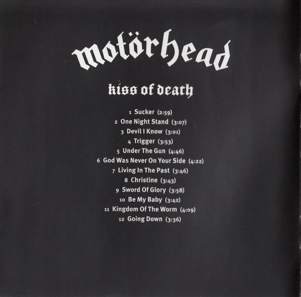 CD Motörhead – Kiss Of Death 2006 - 5