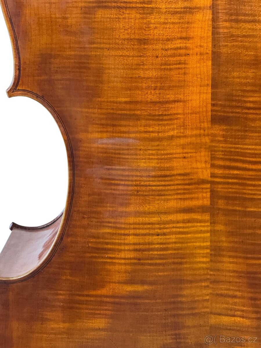 Mistrovský kontrabas 3/4 model Gasparo da Salò - 5