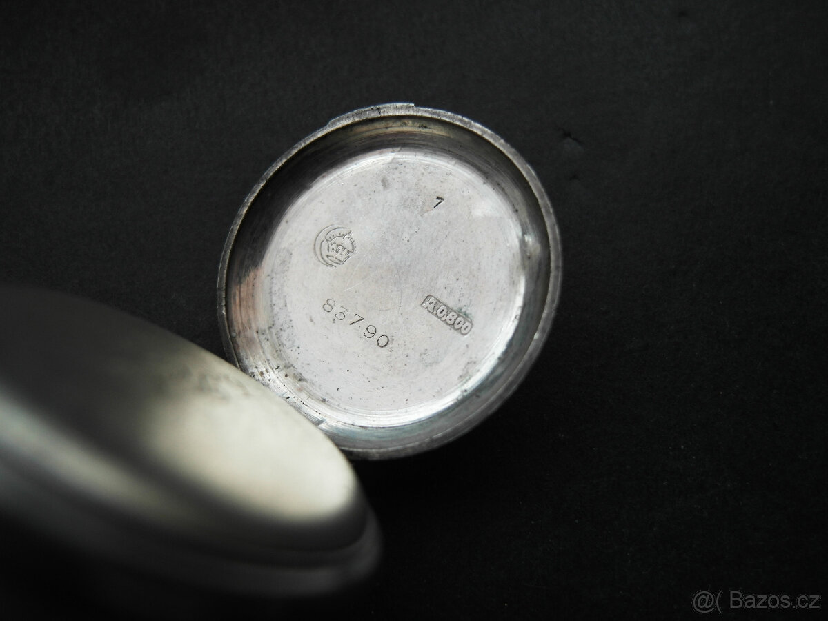 Kapesní hodinky dámske stříbro - 5