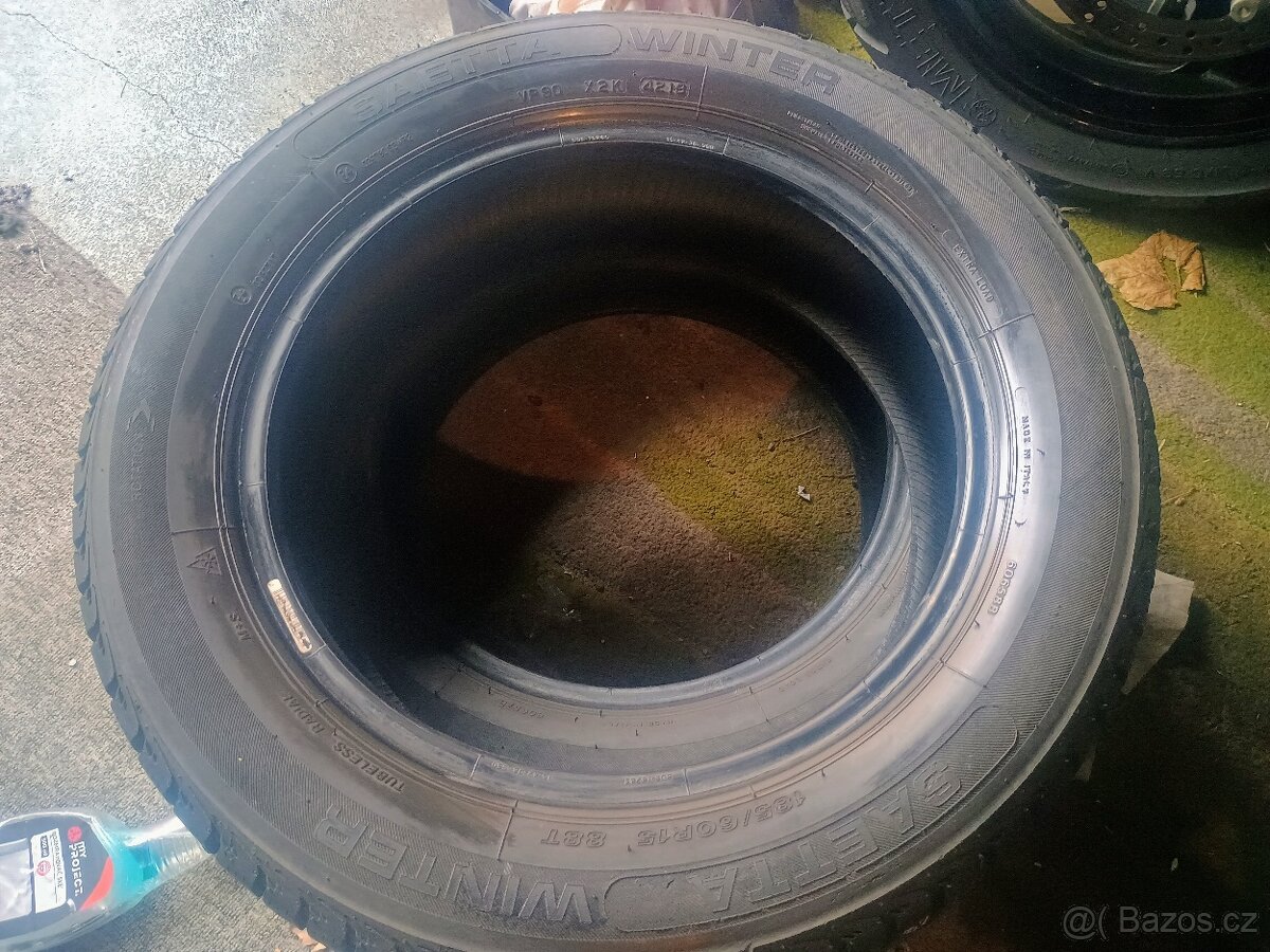185/60/15 zimní pneu 2ks - 5