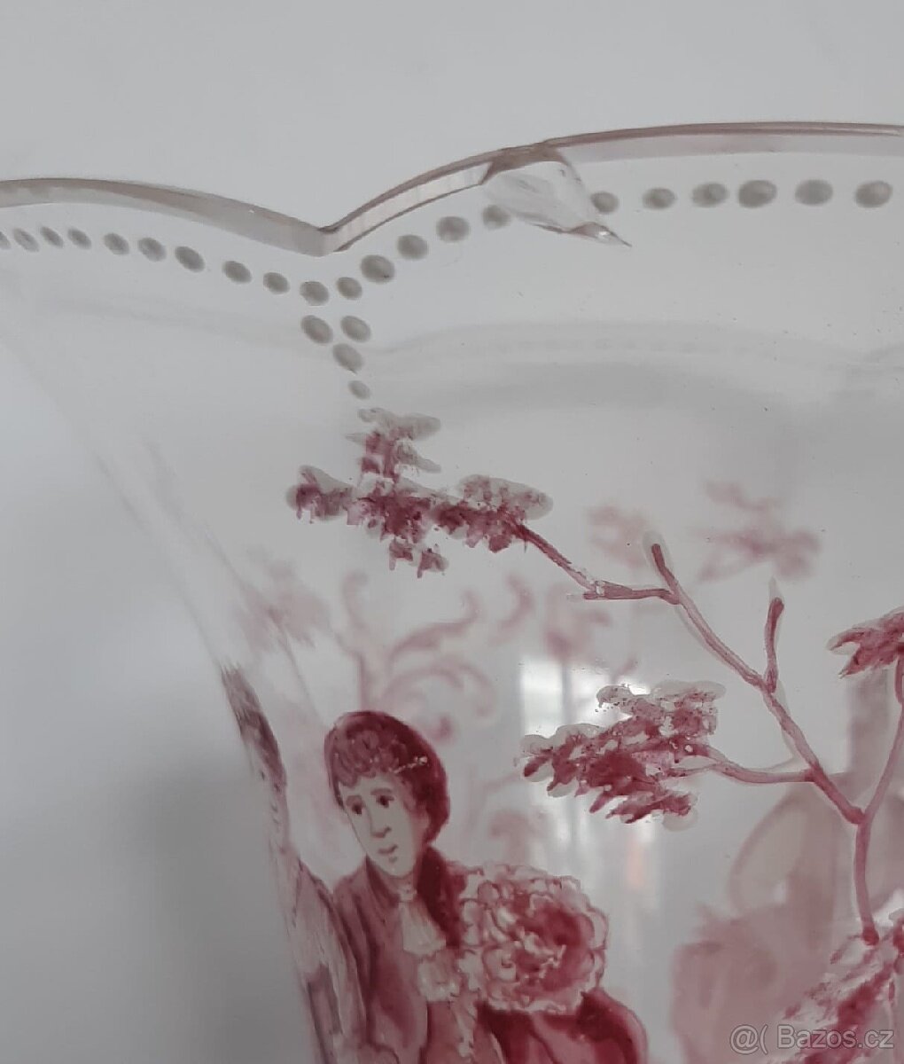 Sklenička ručně malovaná - 5