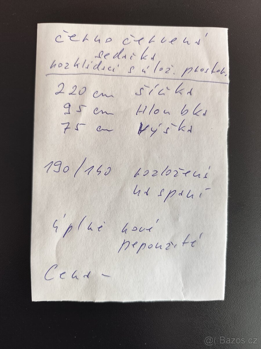 Sedačka rozkládací - 5