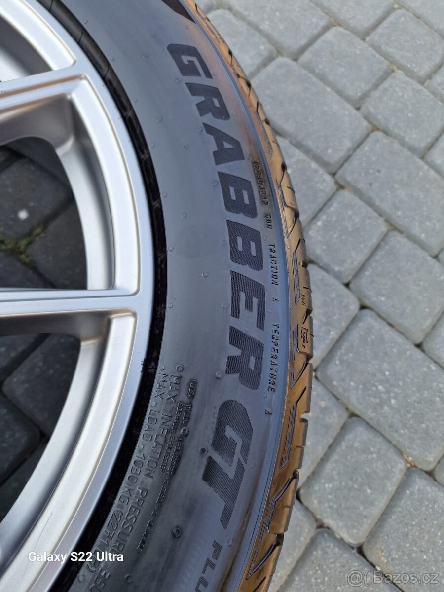 Alu kola 5x120 20" díra 65,1 VW Amarok, letní sada