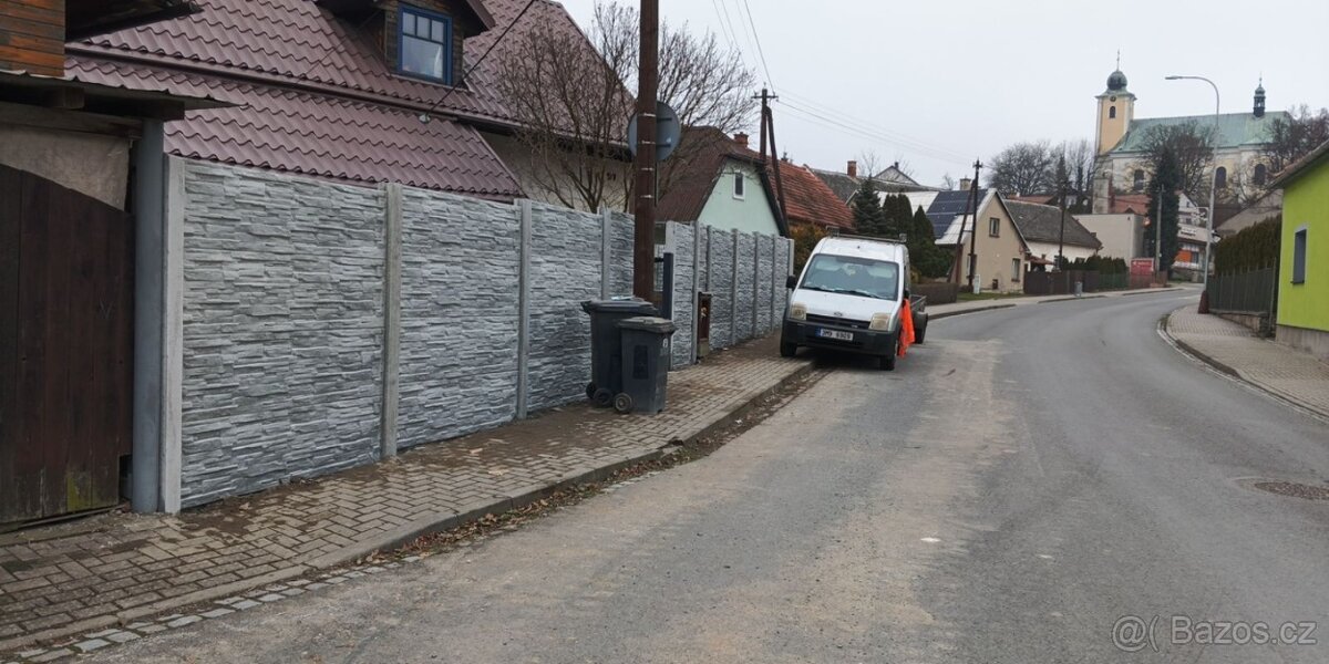 Montáže betonových plotů - 5