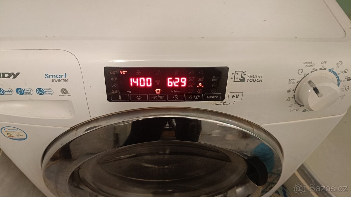 Pračka se susičkou 8kg - 5