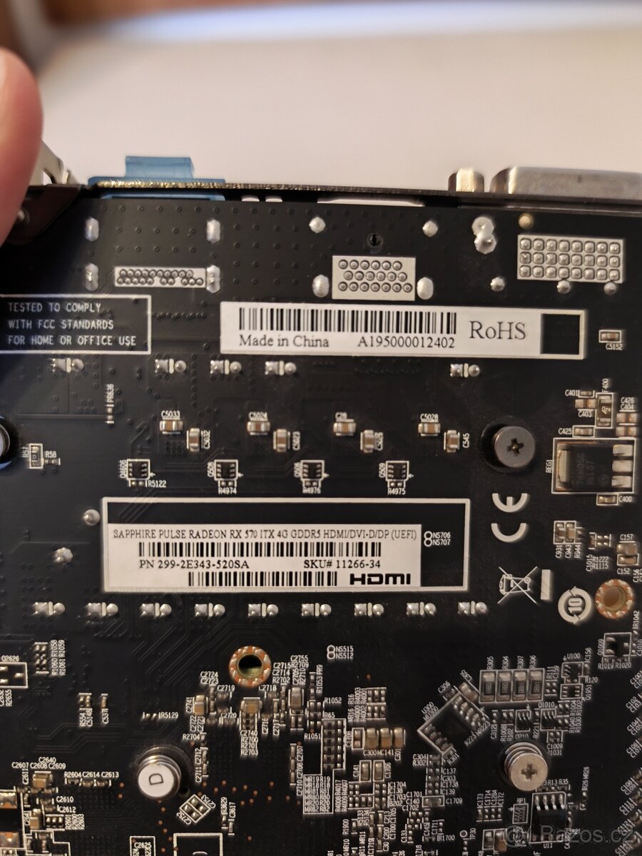 Sapphire Pulse Radeon Rx 570 ITX 4G GDDR5 - 5