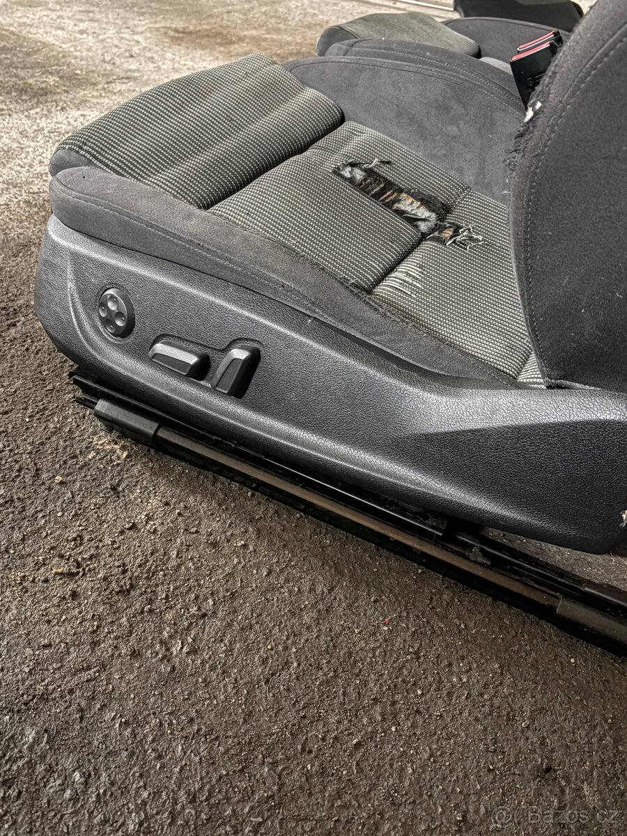 Elektrické látkové sedačky + TAPCE Audi A5 - 5