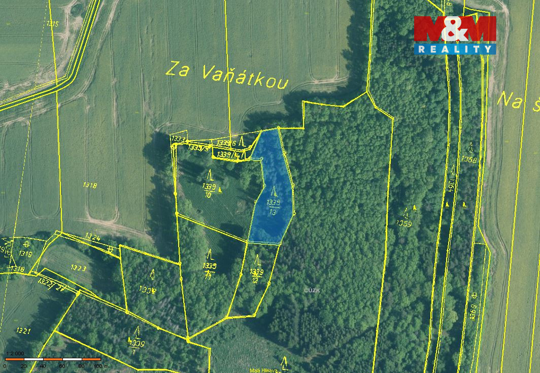 Prodej lesa, 20093 m², Skály - 5