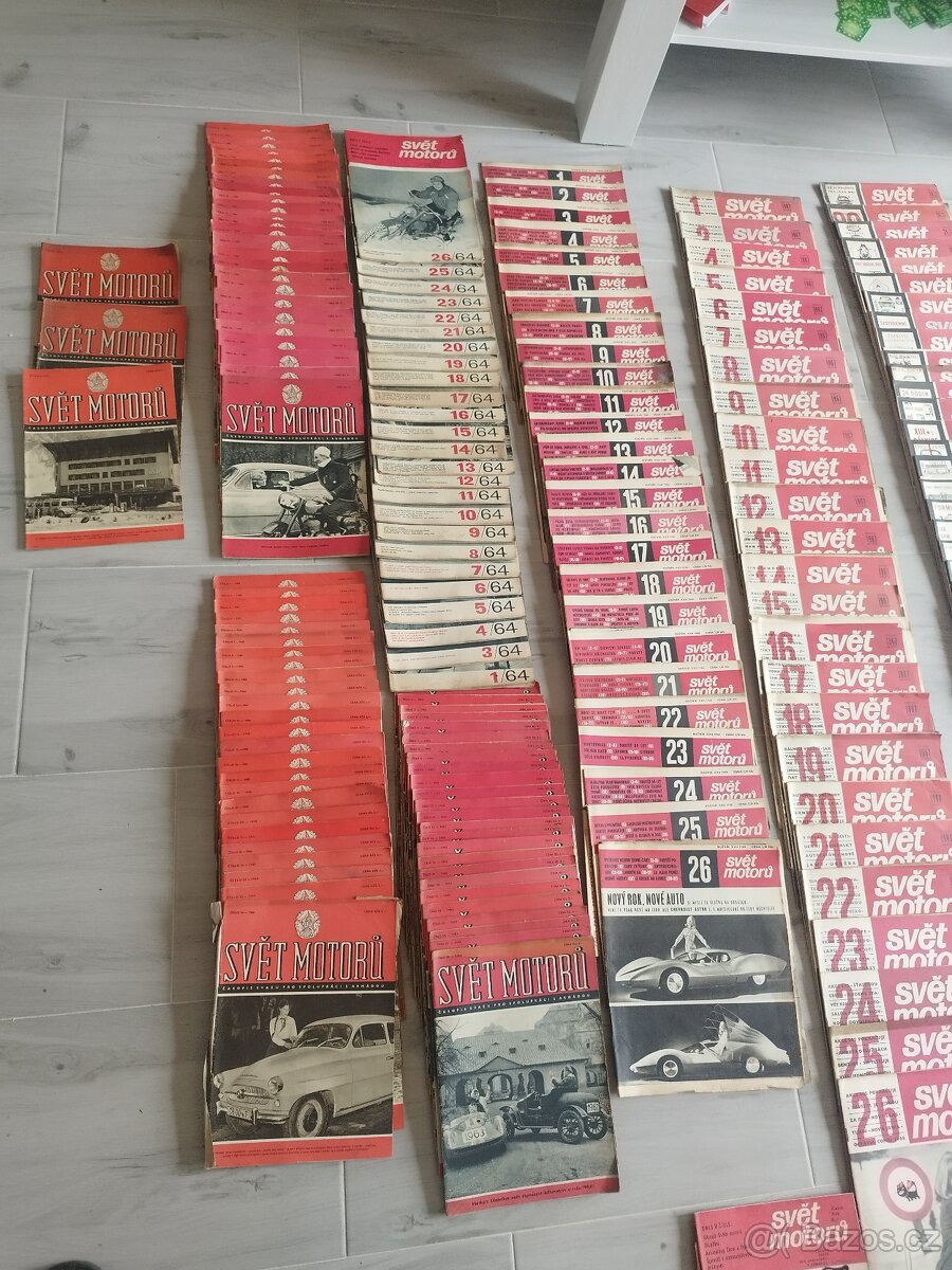 Staré časopisy svět motoru - 5
