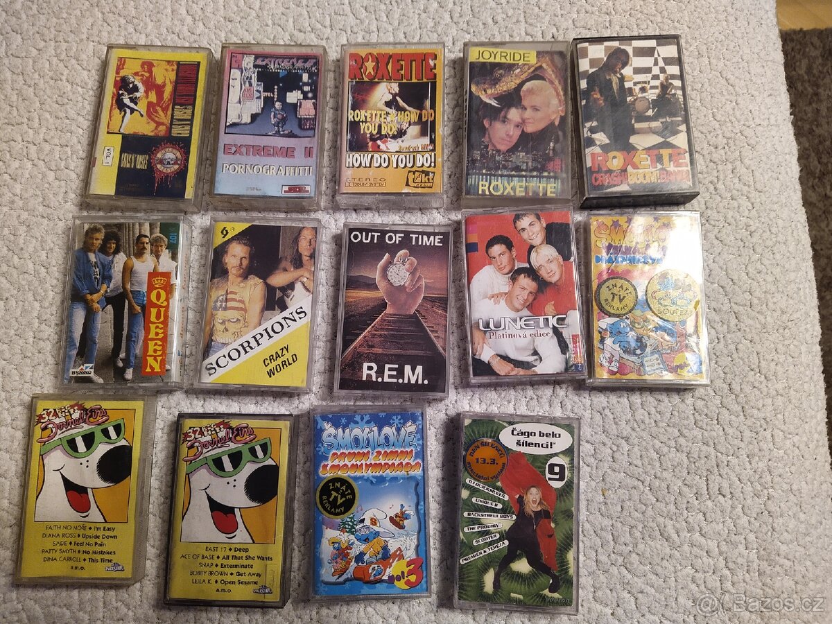 Prodám orig.MC kazety - 5