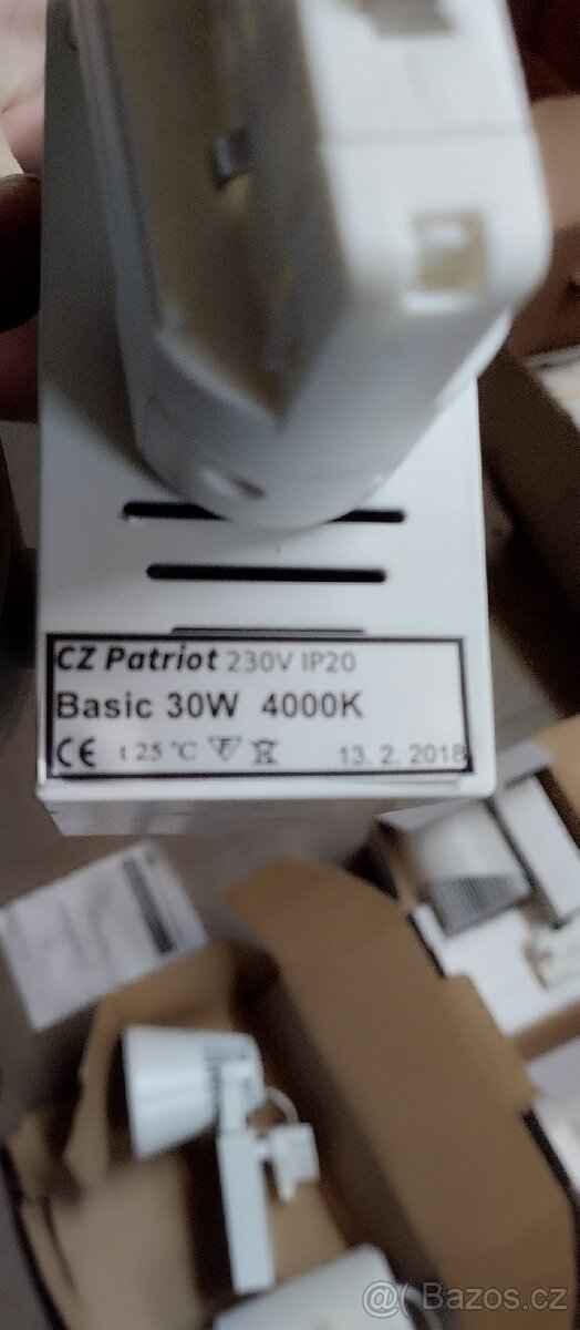 4x bílý lištový led reflektor světlo - 5