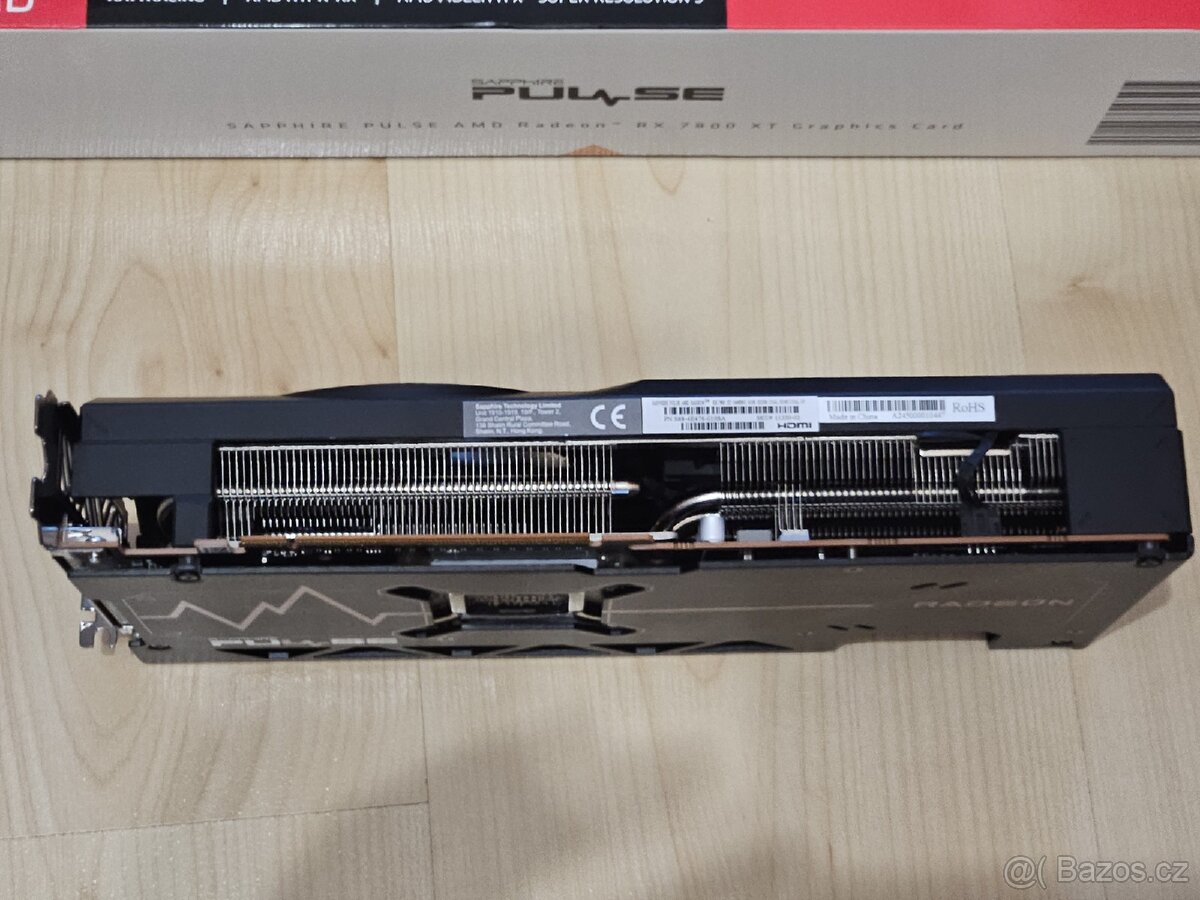 Sapphire Radeon RX 7800 XT 16GB Pulse - 2 roky záruka - 5