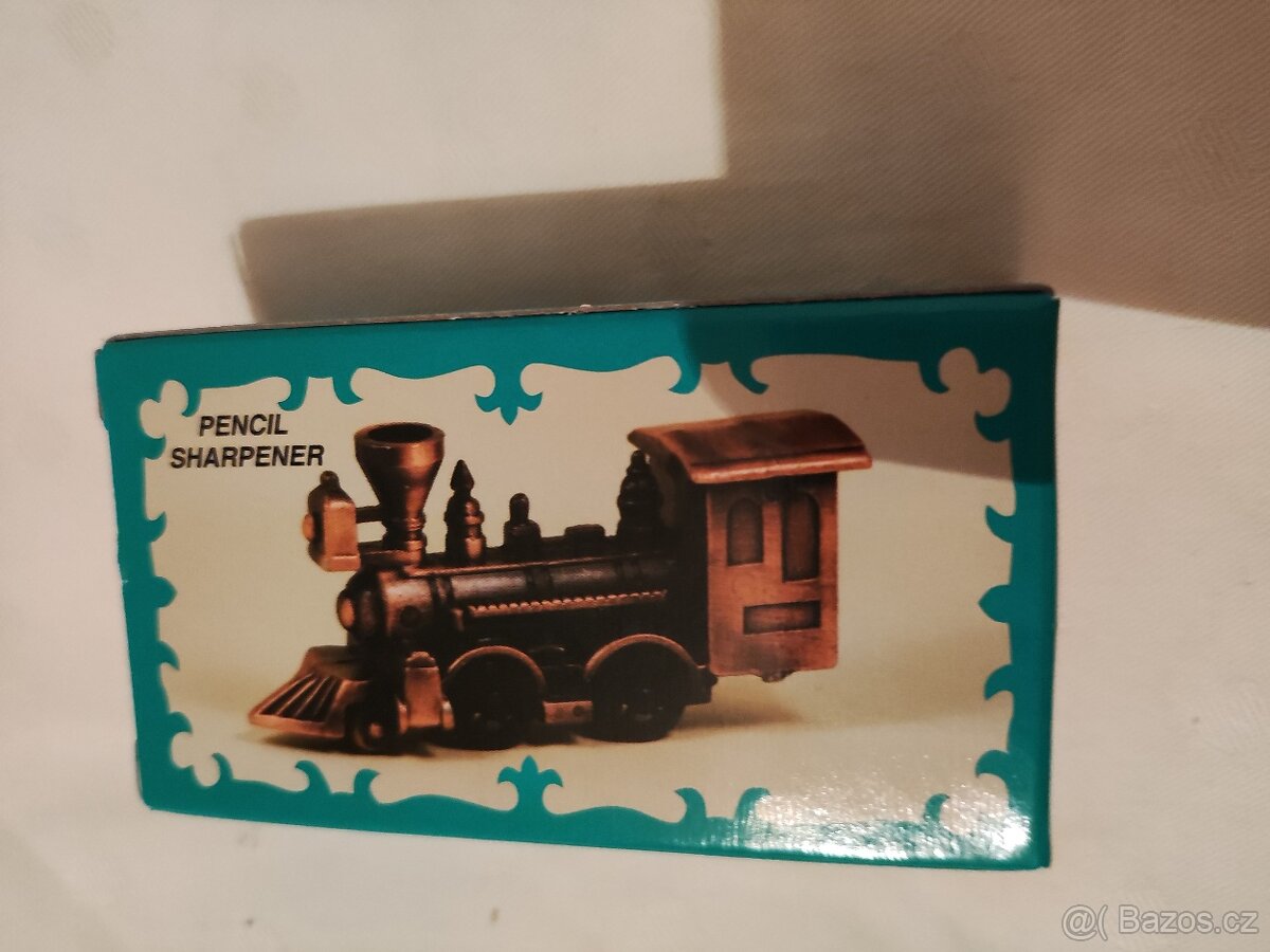 kovová lokomotiva /parní mašinka/ pro sběratele - 5