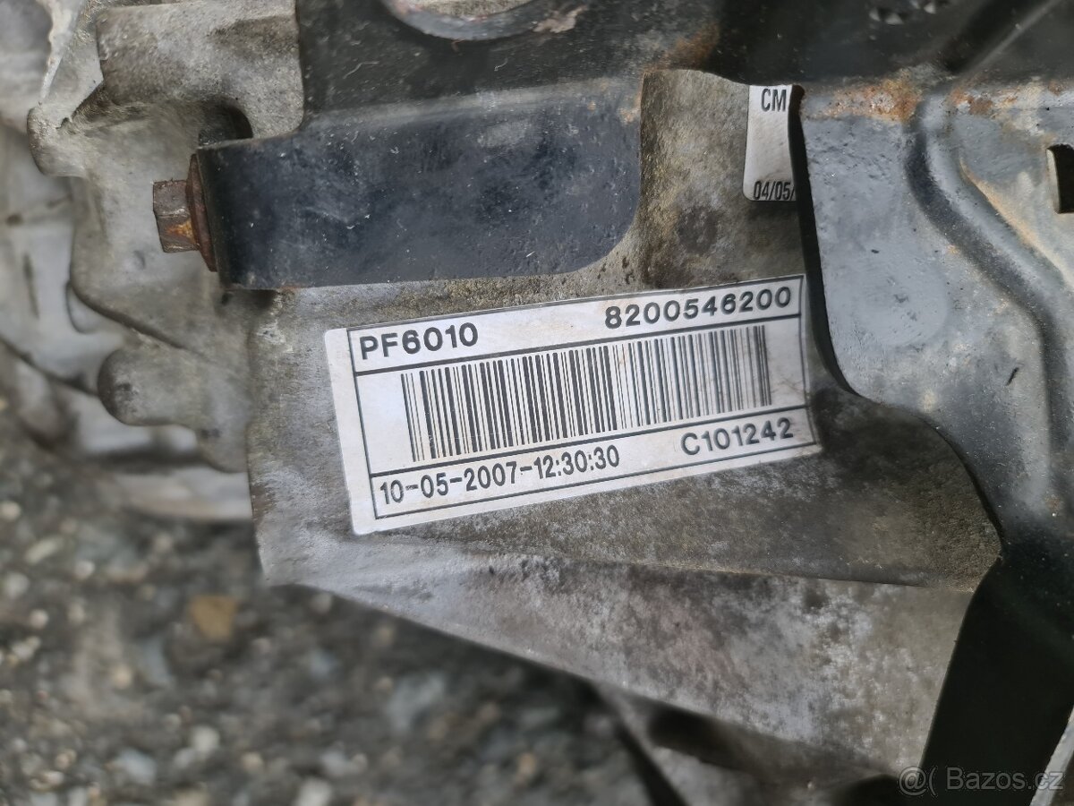 PŘEVODOVKA PF6010 OPEL VIVARO, RENAULT TRAFIC, PRIMASTAR - 5