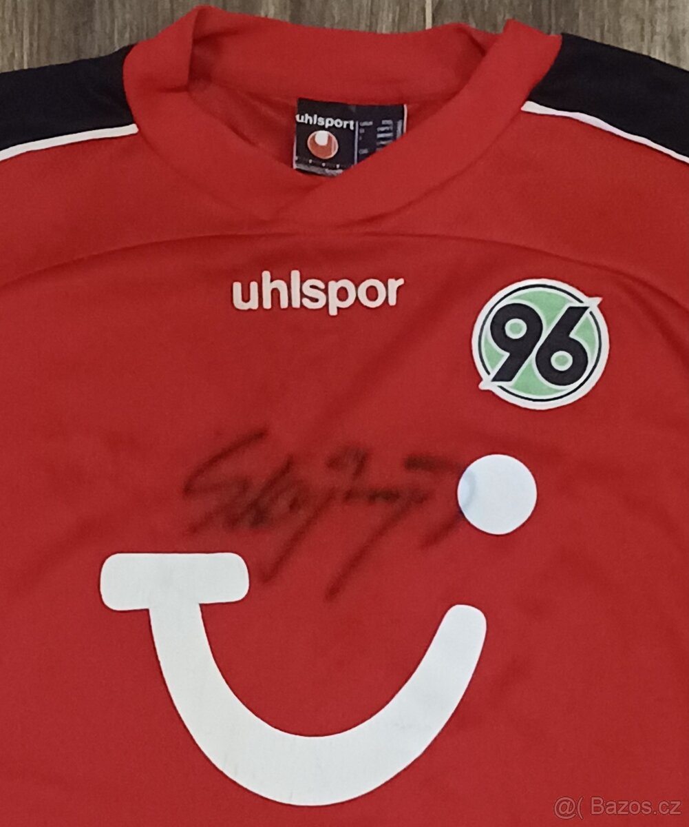 JIŘÍ ŠTAJNER - ORIGINÁLNÍ dres HANNOVER 96. - 5