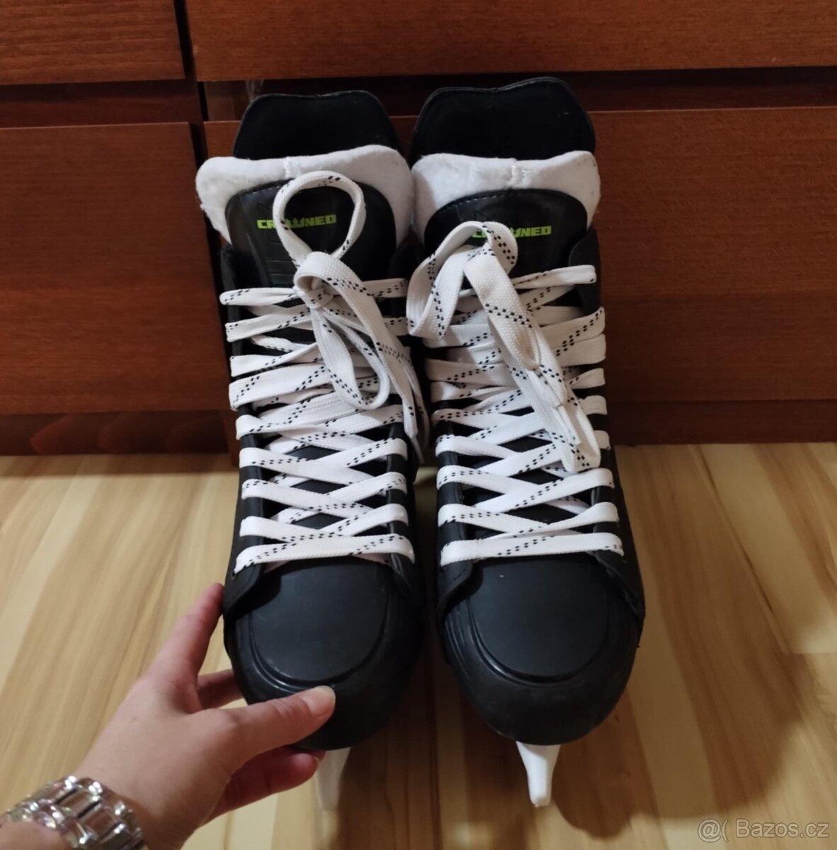 Pánské chlapecké lední brusle Crowned Titan 41 stélka 26cm - 5