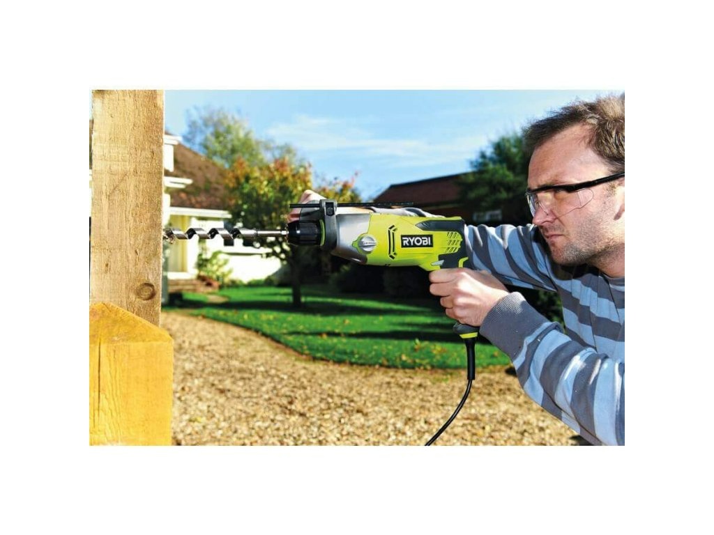 2rychlostní příklepová vrtačka RYOBI 1010W (nová) - 5