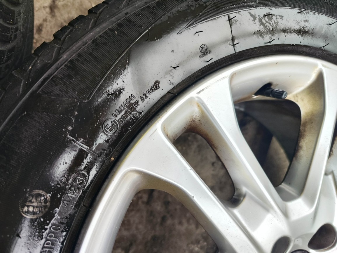 18"celoroční alu sada 5x108 origo Volvo XC60 XC90 235/60 - 5