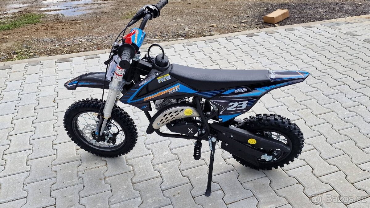 motorka Jumper 60ccm 2T, modra - 5