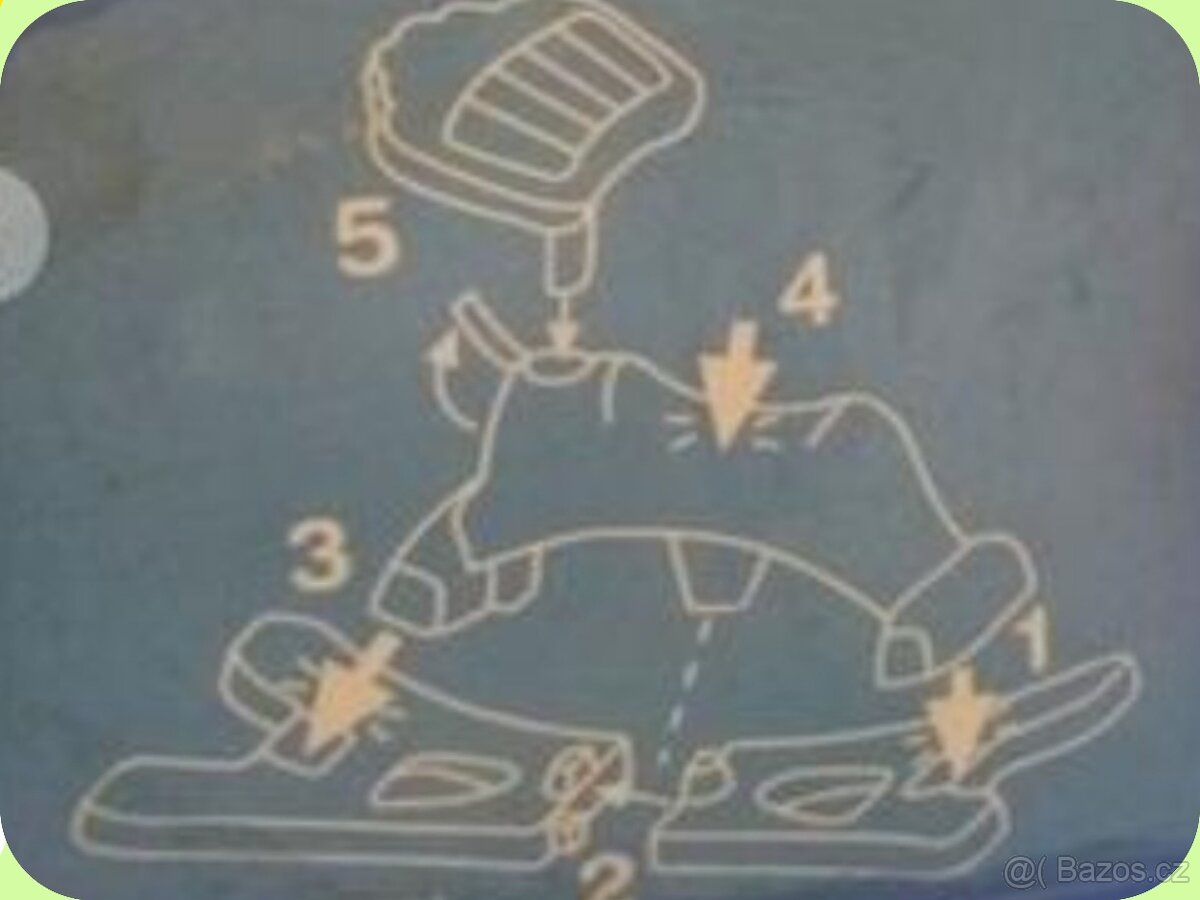 Houpací koník+hrazdička, dvě hračky v jedné - 5